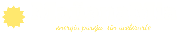 MañanaMia - energía pareja, sin acelerarte
